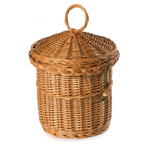 Bluebell Wicker Willow Cremation Ashes Casket. Eco Friendly Bio Urns
